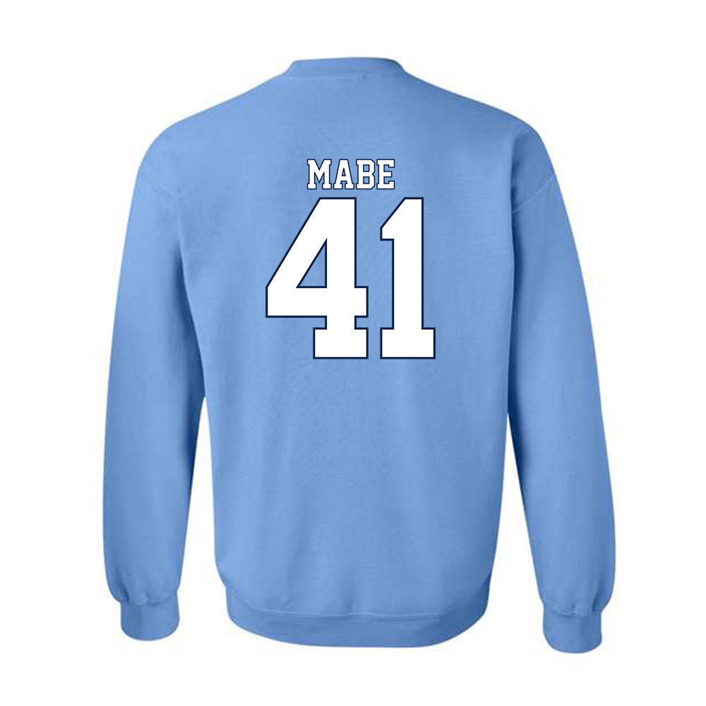 UNC - NCAA Baseball : Justin Mabe - Classic Shersey Crewneck Sweatshirt-1