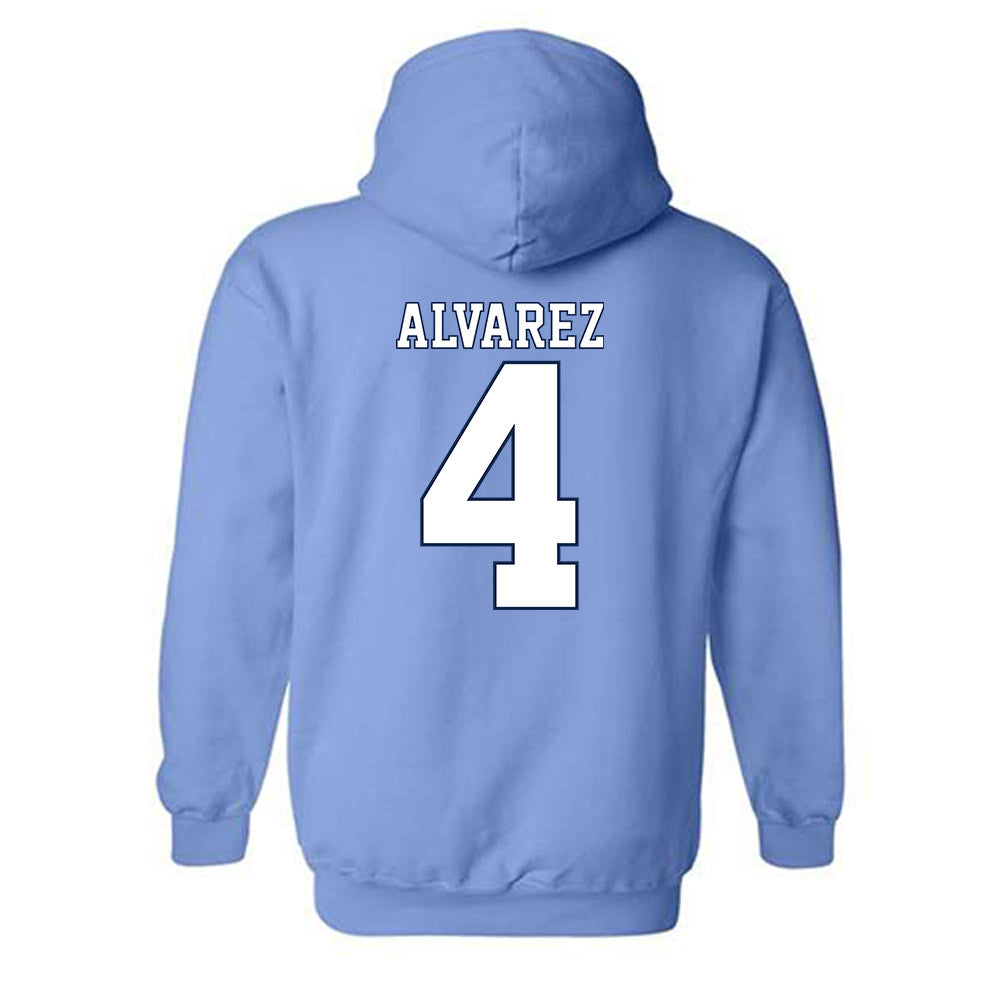 UNC - NCAA Women's Soccer : Aven Alvarez - Classic Shersey Hooded Sweatshirt-1
