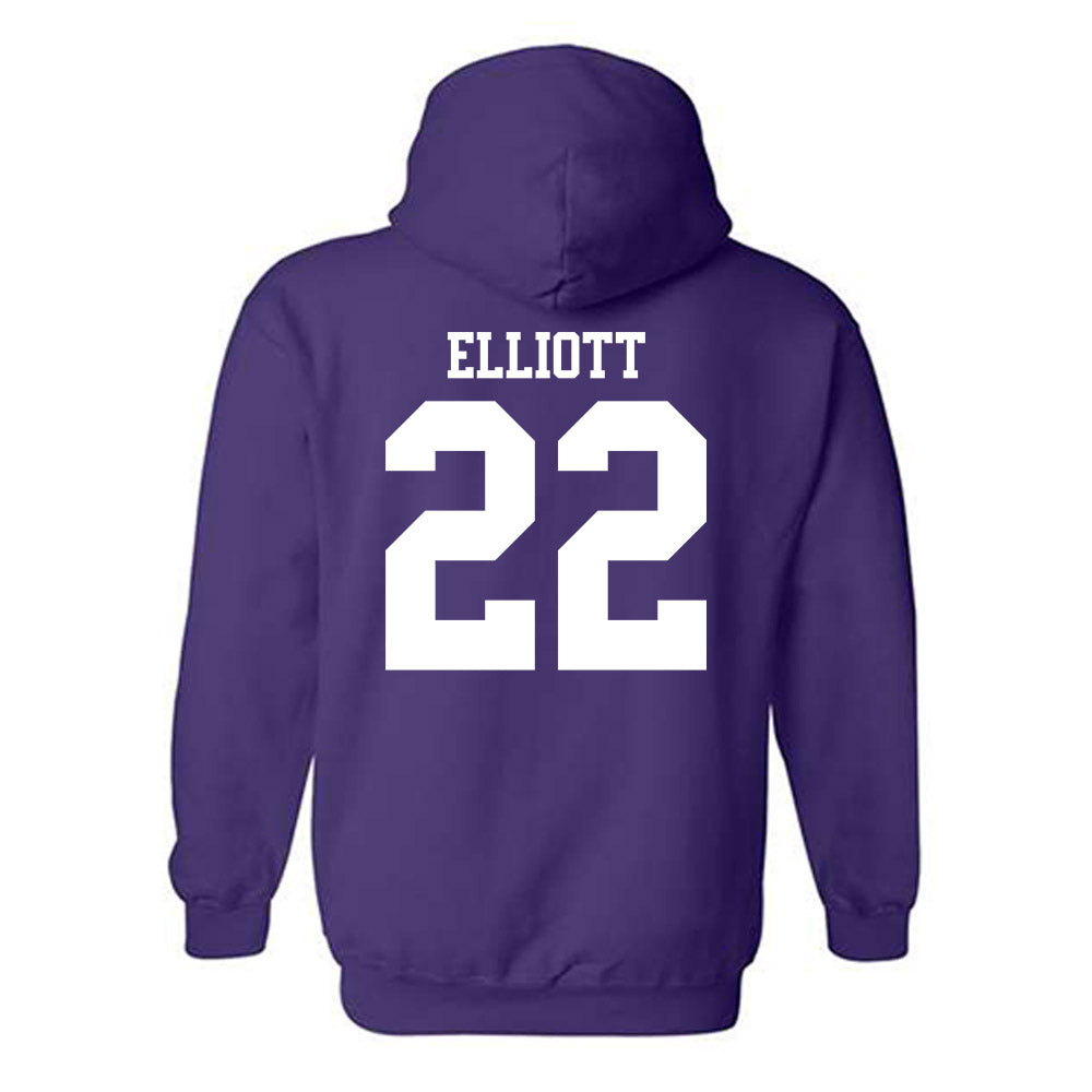 Northwestern - NCAA Women's Soccer : Olivia Elliott - Classic Shersey Hooded Sweatshirt