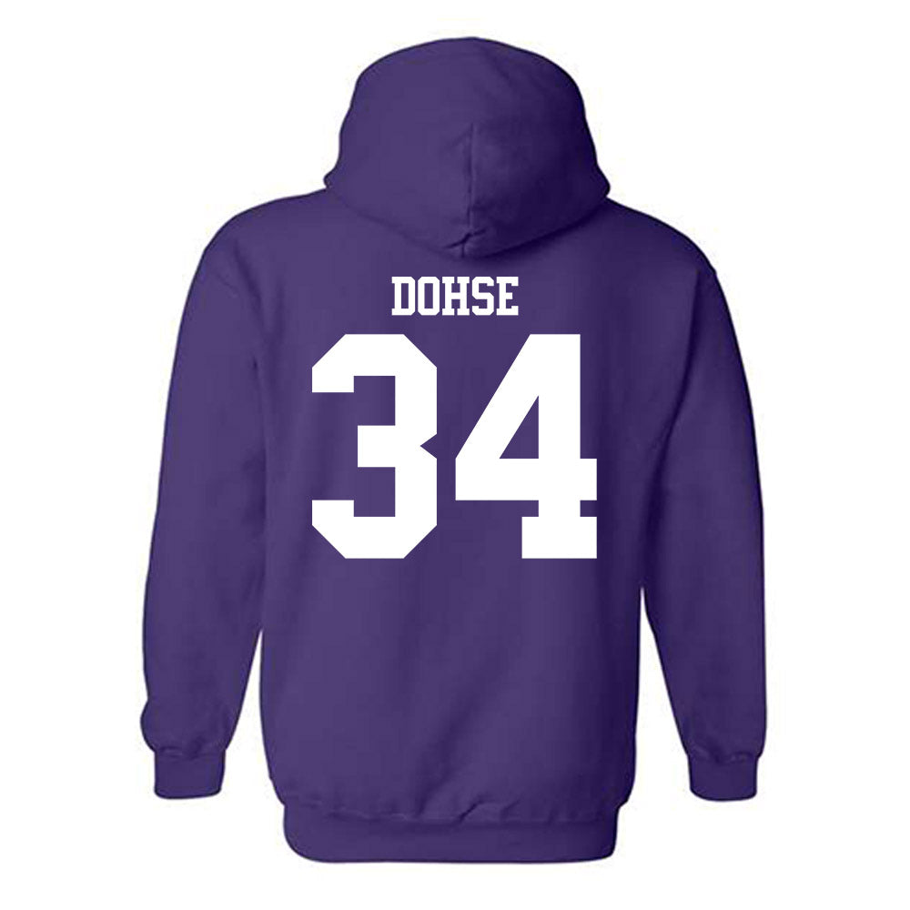 Northwestern - NCAA Softball : Signe Dohse - Classic Shersey Hooded Sweatshirt-1