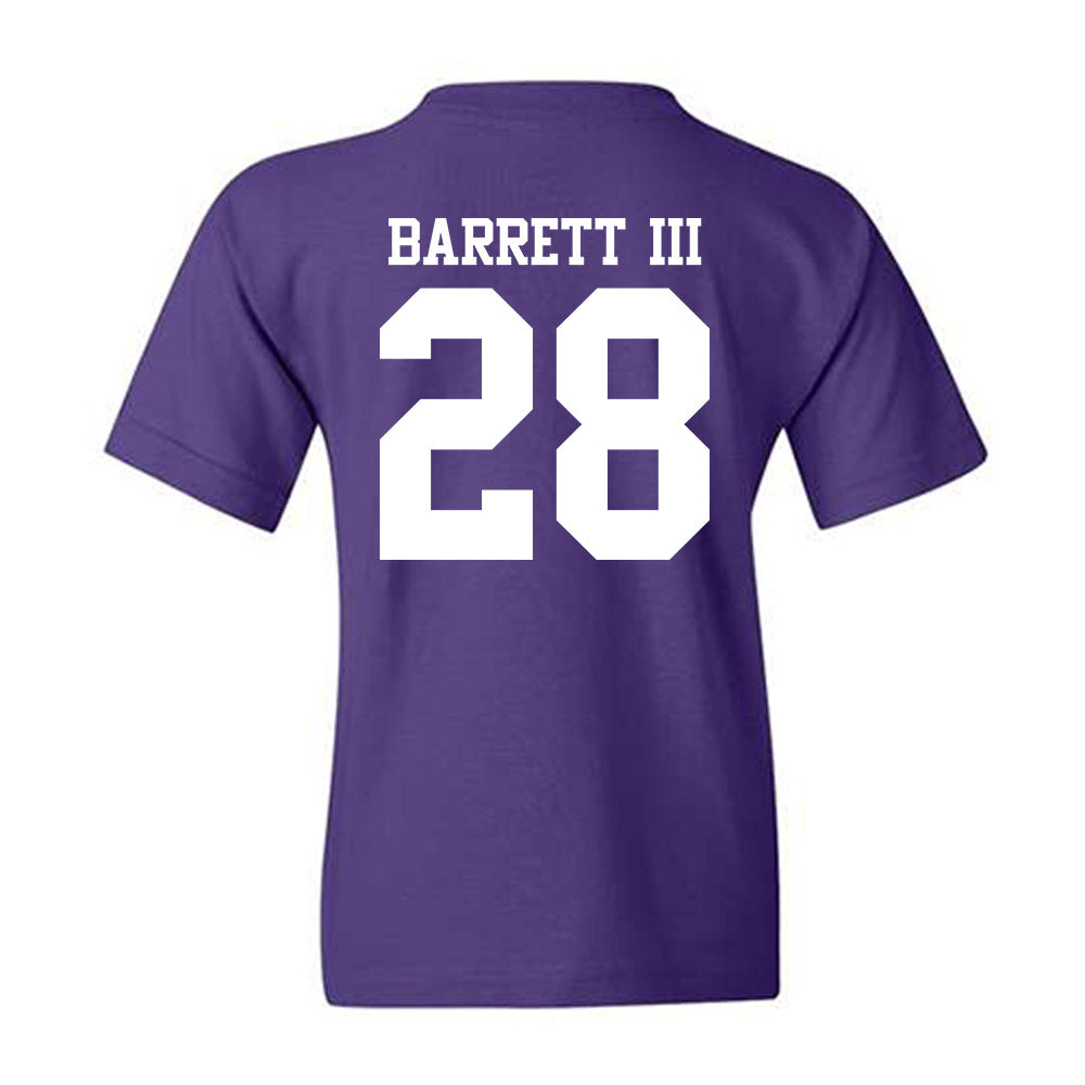 Northwestern - NCAA Men's Soccer : Tre Barrett III - Classic Shersey Youth T-Shirt-1