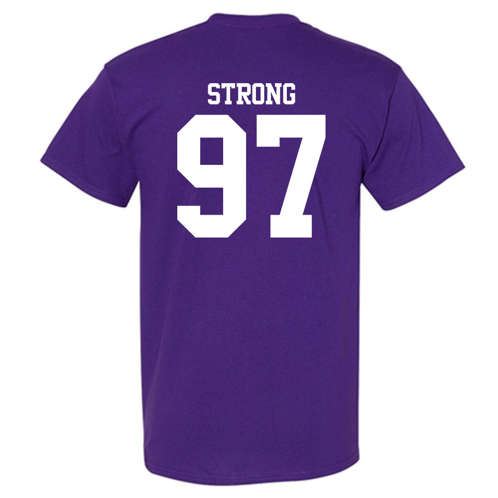 Northwestern - NCAA Football : Braxton Strong - Classic Shersey T-Shirt-1