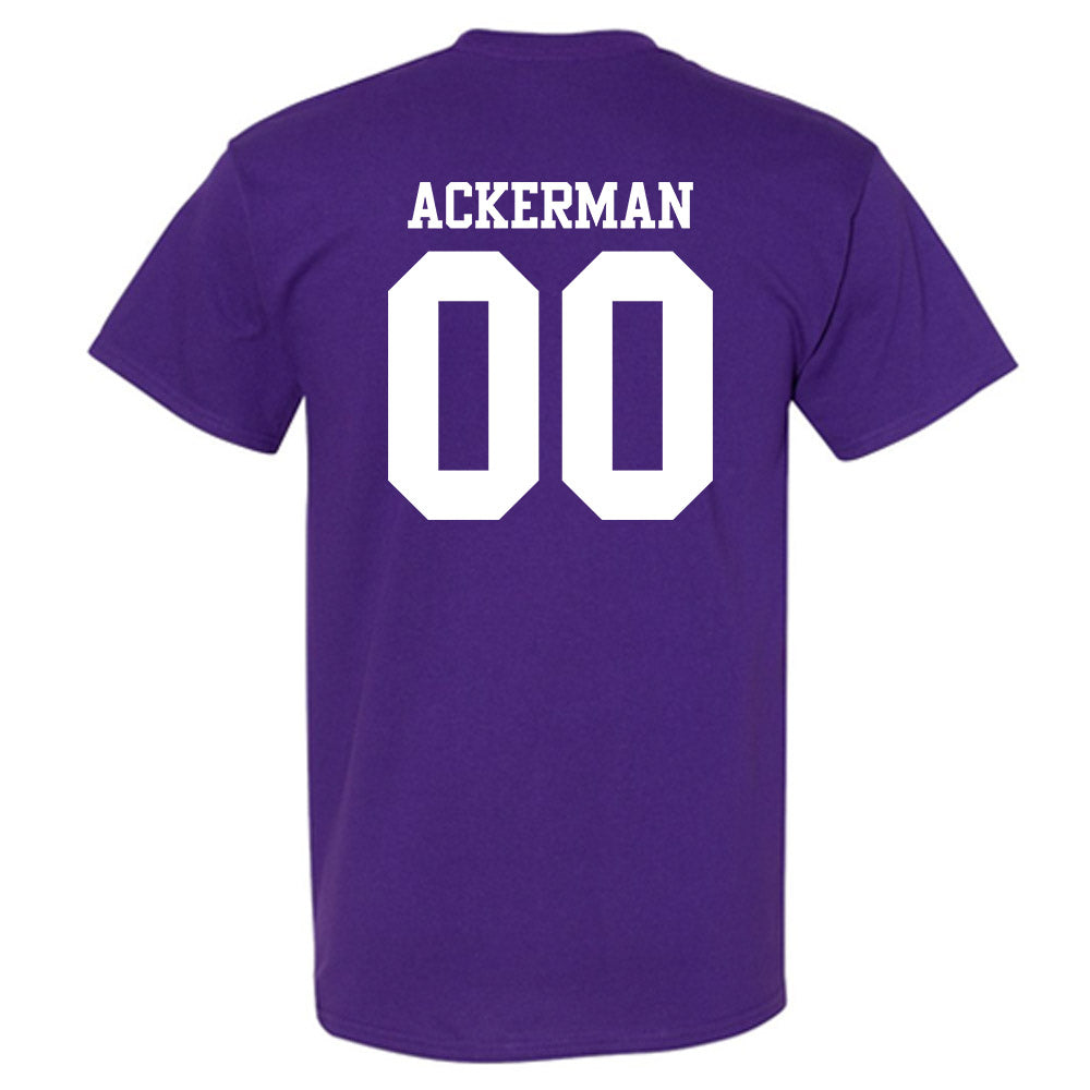 Northwestern - NCAA Baseball : Riley Ackerman - Classic Shersey T-Shirt-1