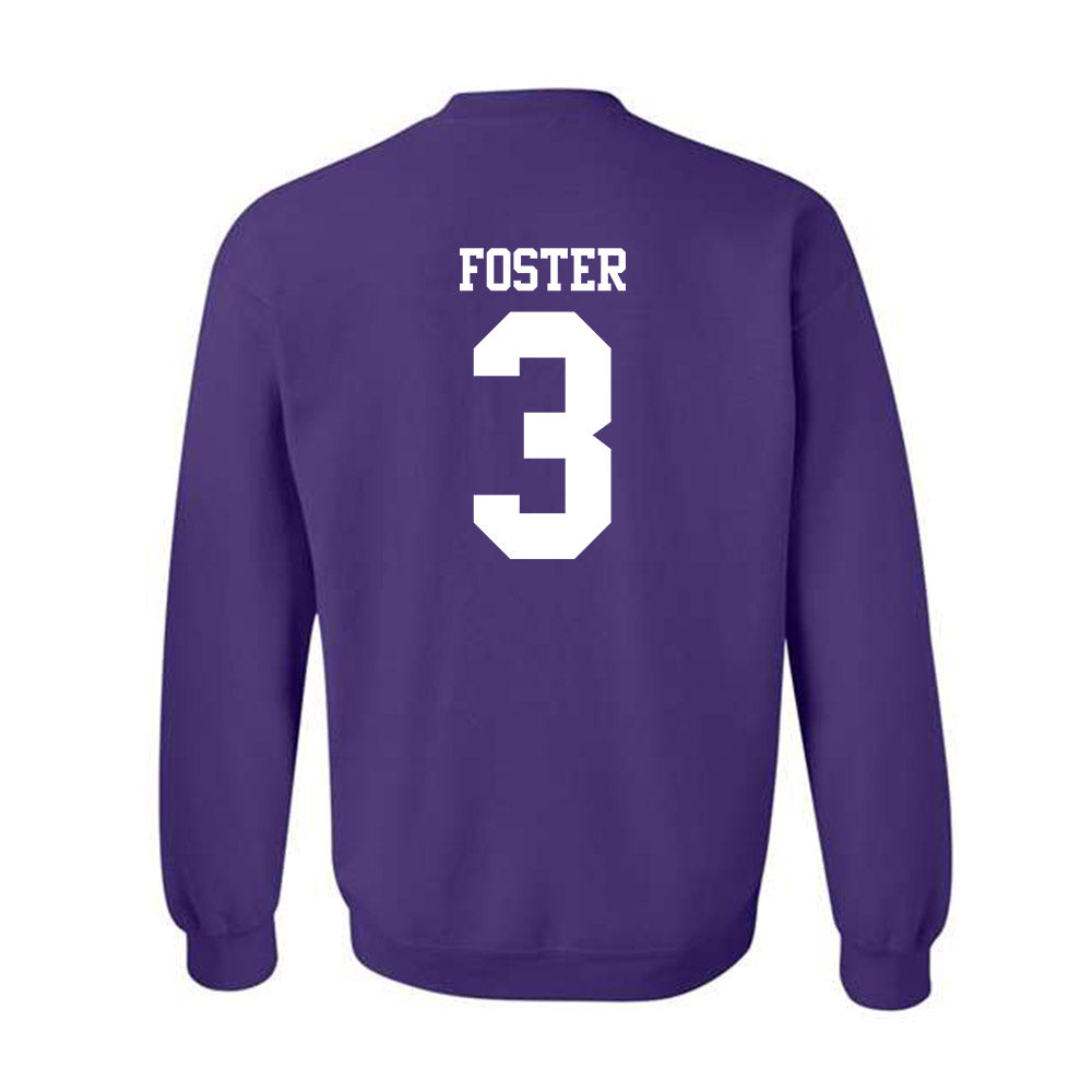 Northwestern - NCAA Women's Lacrosse : Aditi Foster - Classic Shersey Crewneck Sweatshirt-1