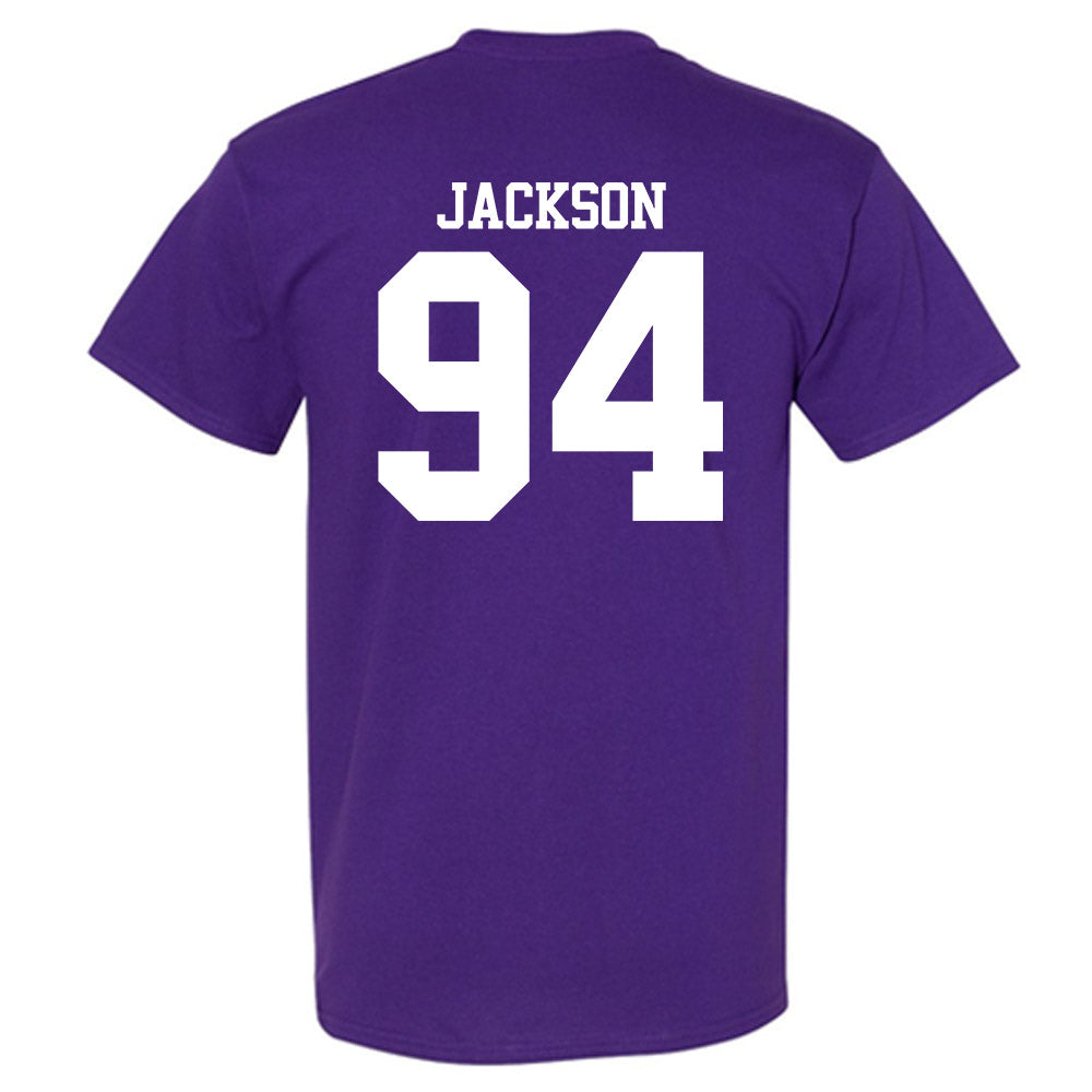 Northwestern - NCAA Football : Miguel Jackson - Classic Shersey T-Shirt-1