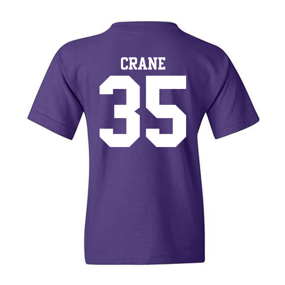 Northwestern - NCAA Football : Tate Crane - Classic Shersey Youth T-Shirt-1