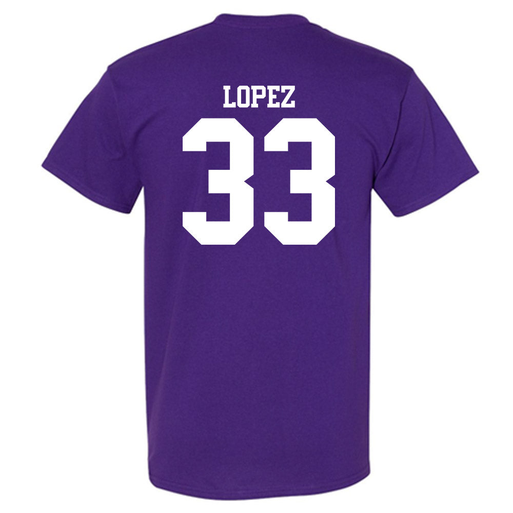 Northwestern - NCAA Women's Basketball : Amparo Lopez - Classic Shersey T-Shirt-1