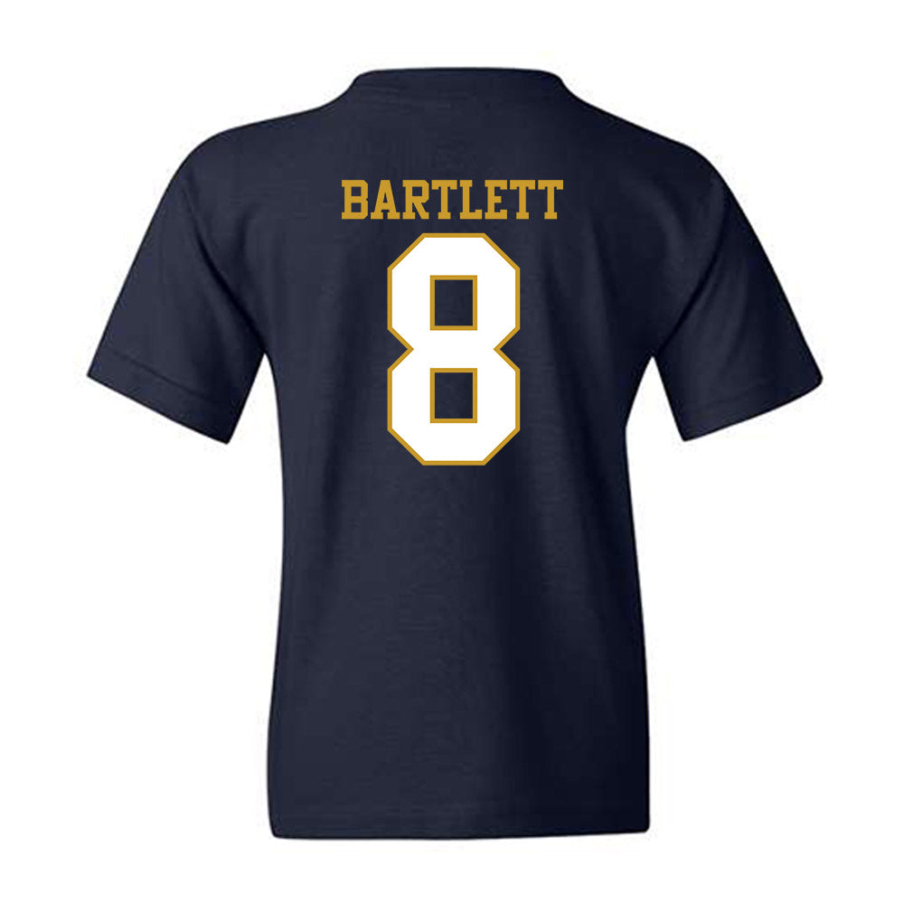 Notre Dame - NCAA Men's Soccer : Nici Bartlett - Generic Shersey Youth T-Shirt-1