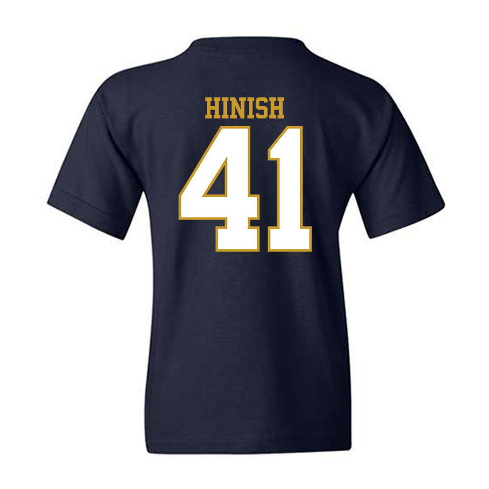 Notre Dame - NCAA Football : Donovan Hinish - Generic Shersey Youth T-Shirt-1