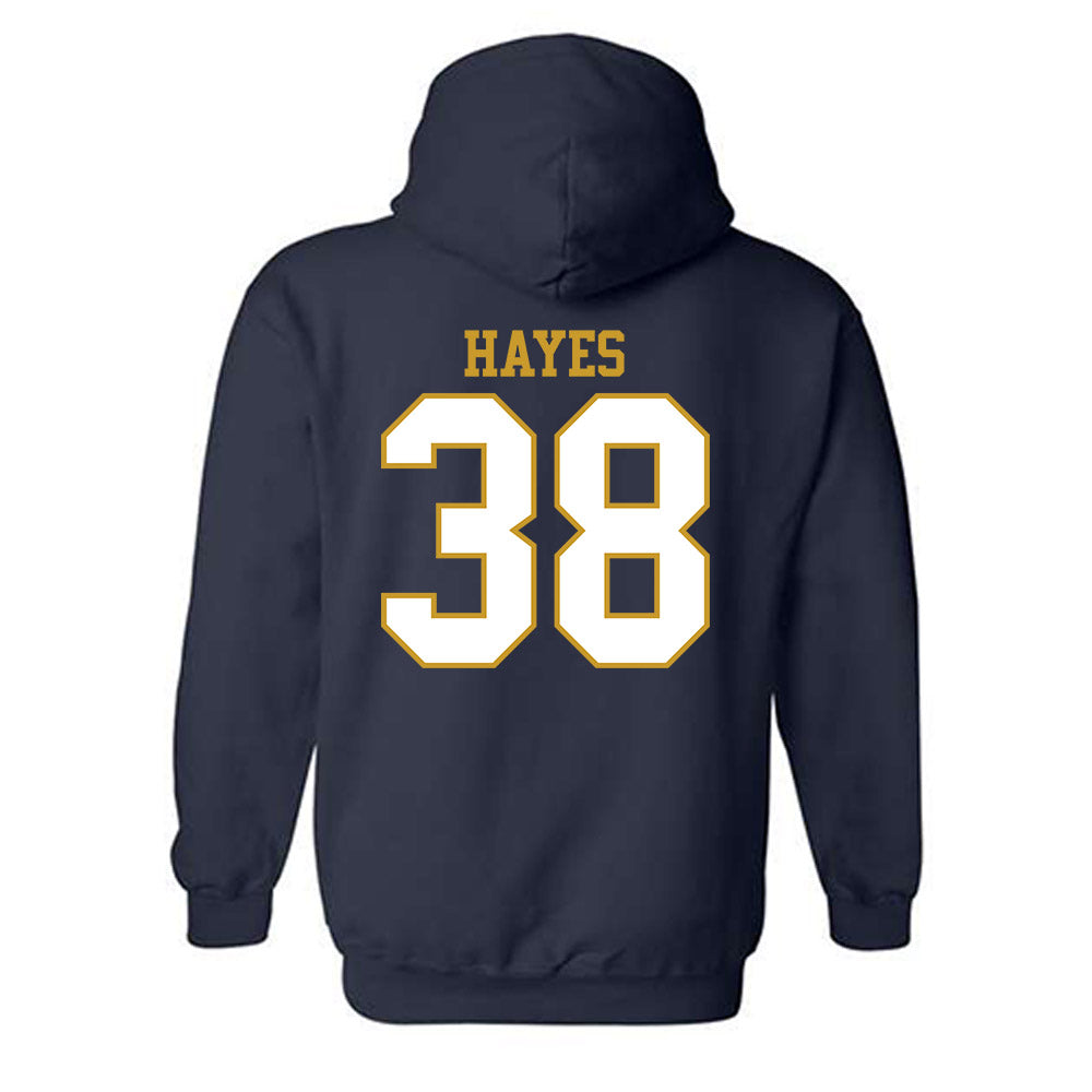 Notre Dame - NCAA Baseball : Anderson Hayes - Generic Shersey Hooded Sweatshirt