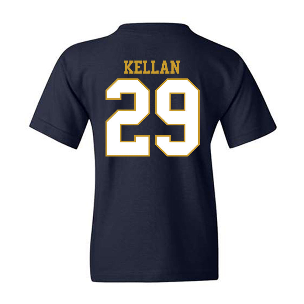Notre Dame - NCAA Men's Lacrosse : Dylan Kellan - Generic Shersey Youth T-Shirt-1