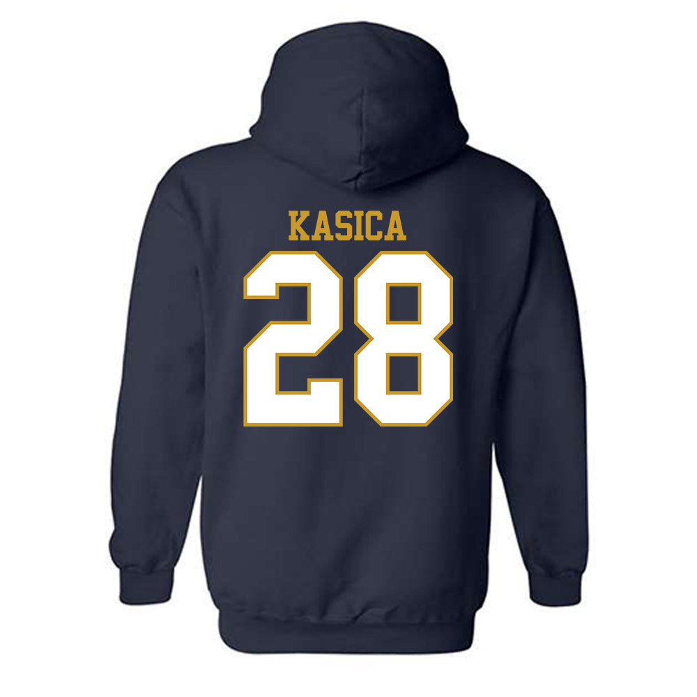 Notre Dame - NCAA Women's Soccer : Sonoma Kasica - Generic Shersey Hooded Sweatshirt