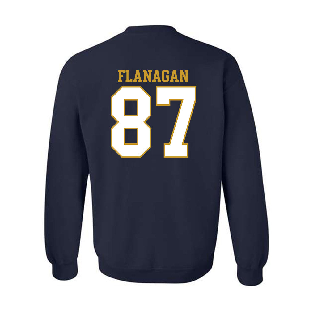 Notre Dame - NCAA Football : Cooper Flanagan - Generic Shersey Crewneck Sweatshirt-1