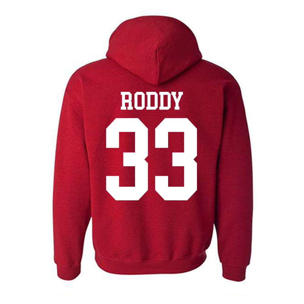 Oklahoma - NCAA Baseball : Berkeley Roddy - Classic Shersey Hooded Sweatshirt-1