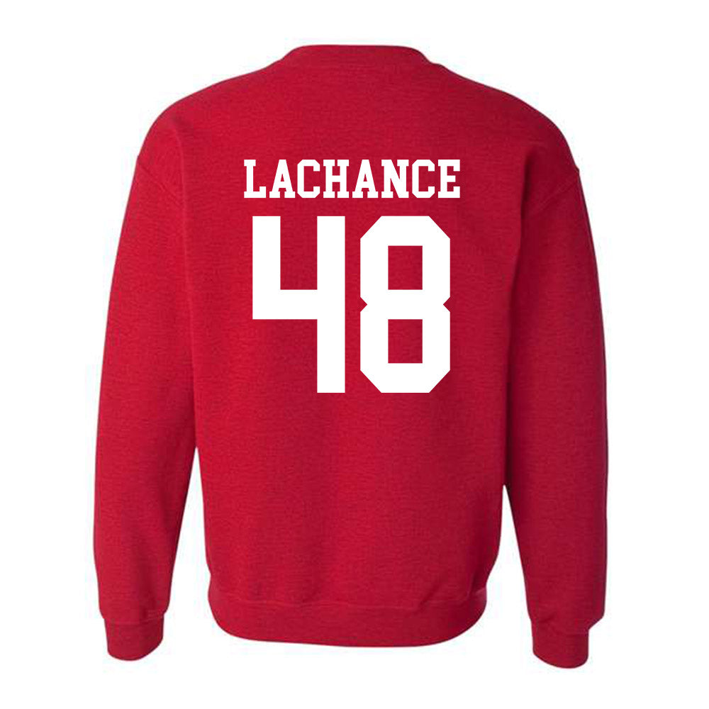 Oklahoma - NCAA Baseball : Deiten Lachance - Classic Shersey Crewneck Sweatshirt-1