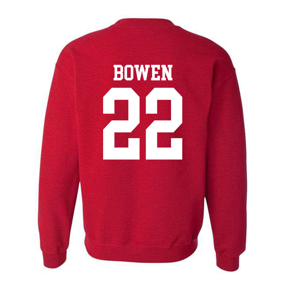 Oklahoma - NCAA Football : Peyton Bowen - Classic Shersey Crewneck Sweatshirt-1