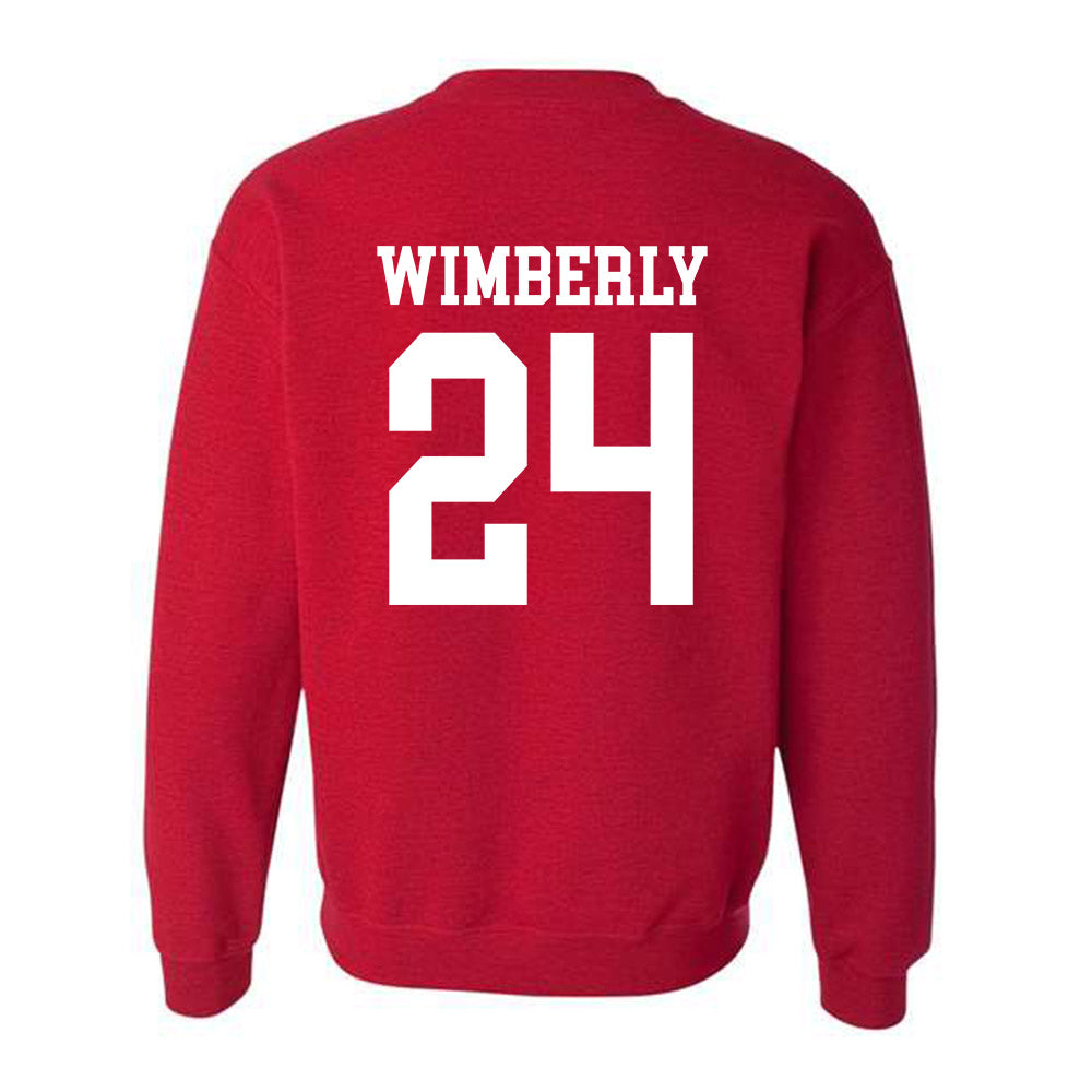 Oklahoma - NCAA Football : Marcus Wimberly - Classic Shersey Crewneck Sweatshirt-1
