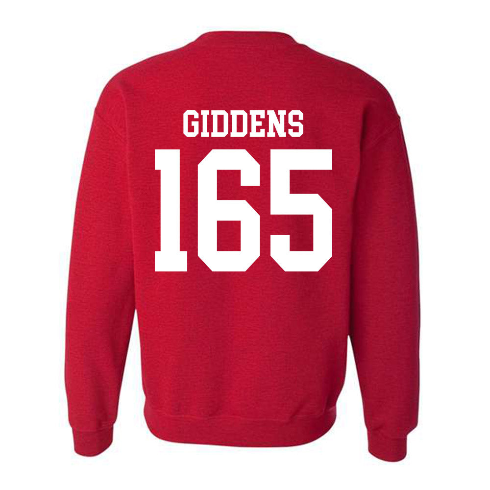 Oklahoma - NCAA Wrestling : Clay Giddens - Classic Shersey Crewneck Sweatshirt-1