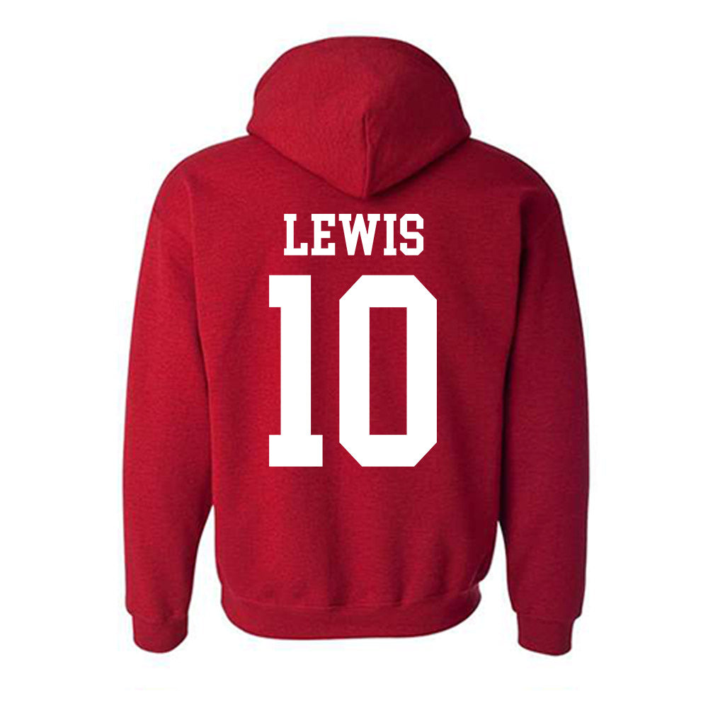 Oklahoma - NCAA Football : Kip Lewis - Classic Shersey Hooded Sweatshirt-1
