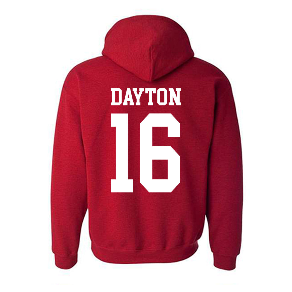 Oklahoma - NCAA Softball : Abigale Dayton - Classic Shersey Hooded Sweatshirt-1