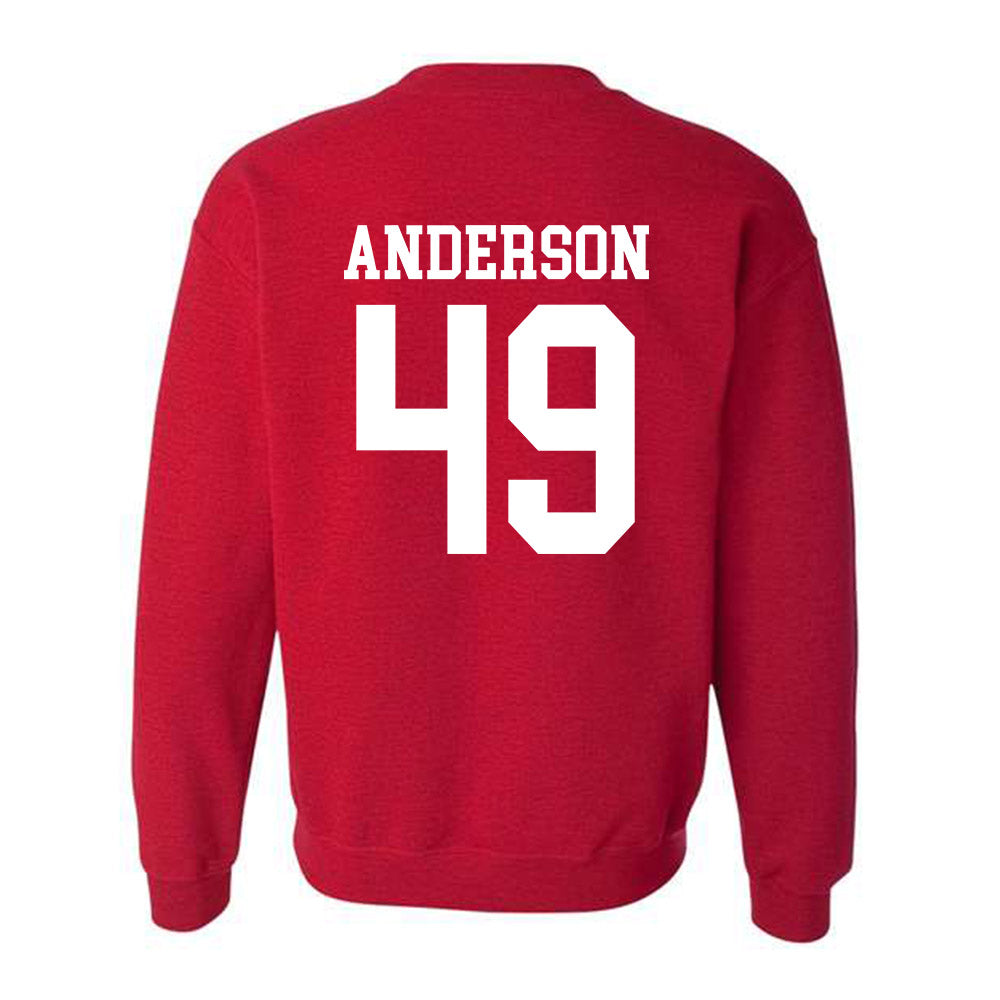 Oklahoma - NCAA Football : Ben Anderson - Classic Shersey Crewneck Sweatshirt-1