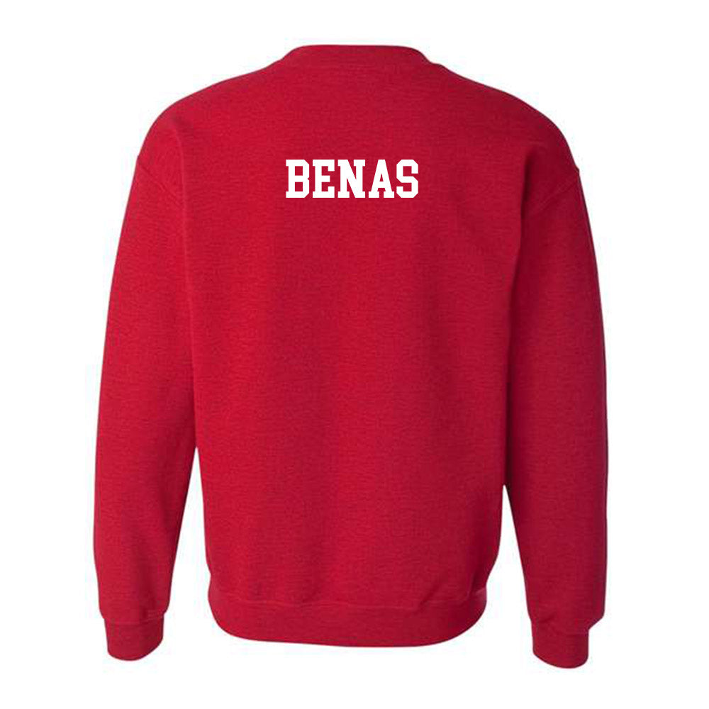 Oklahoma - NCAA Men's Gymnastics : Fuzzy Benas - Classic Shersey Crewneck Sweatshirt-1