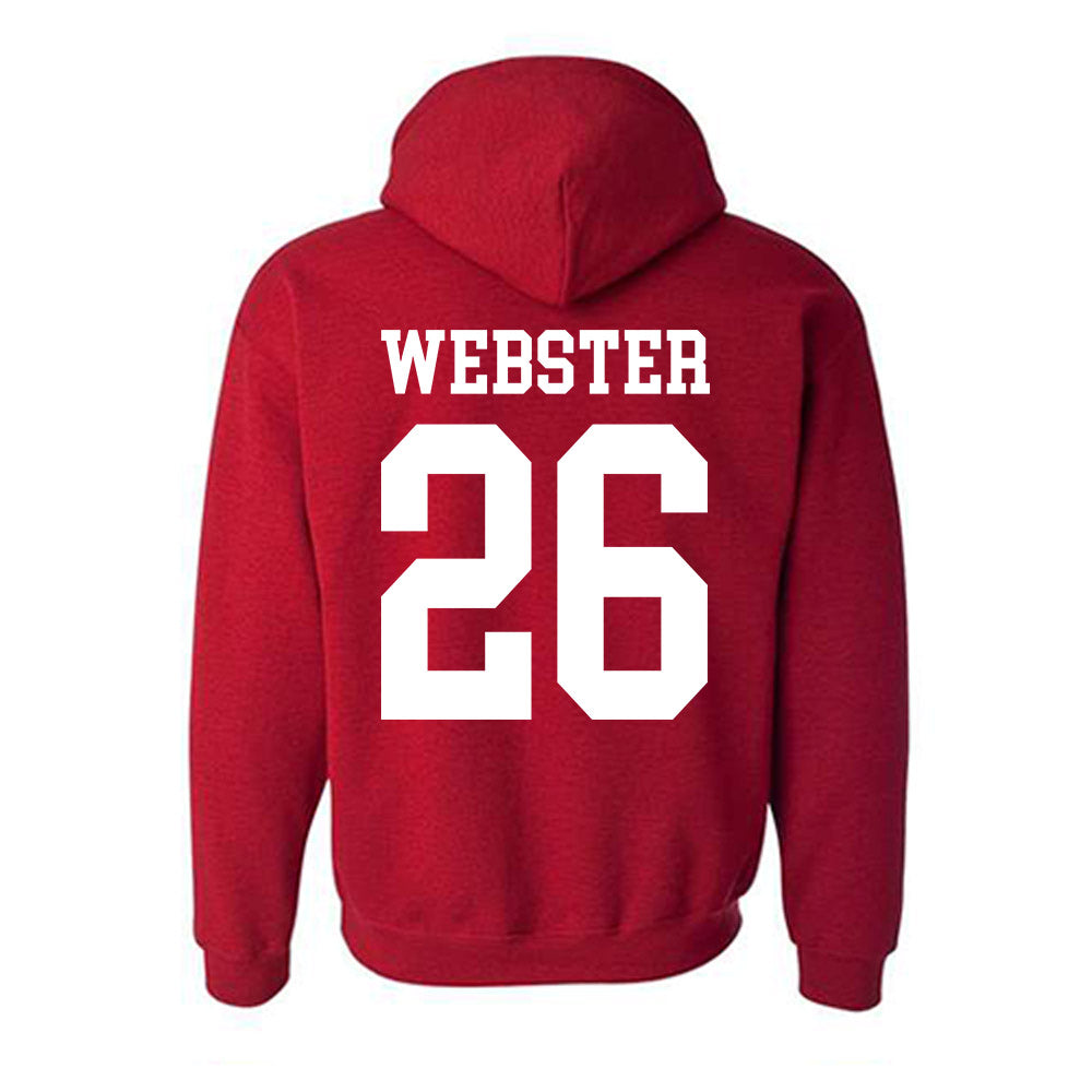 Oklahoma - NCAA Football : eLGee Webster - Classic Shersey Hooded Sweatshirt-1