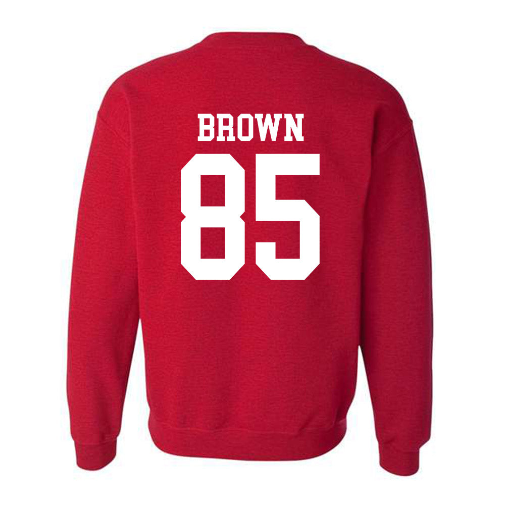 Oklahoma - NCAA Football : Trey Brown - Classic Shersey Crewneck Sweatshirt-1