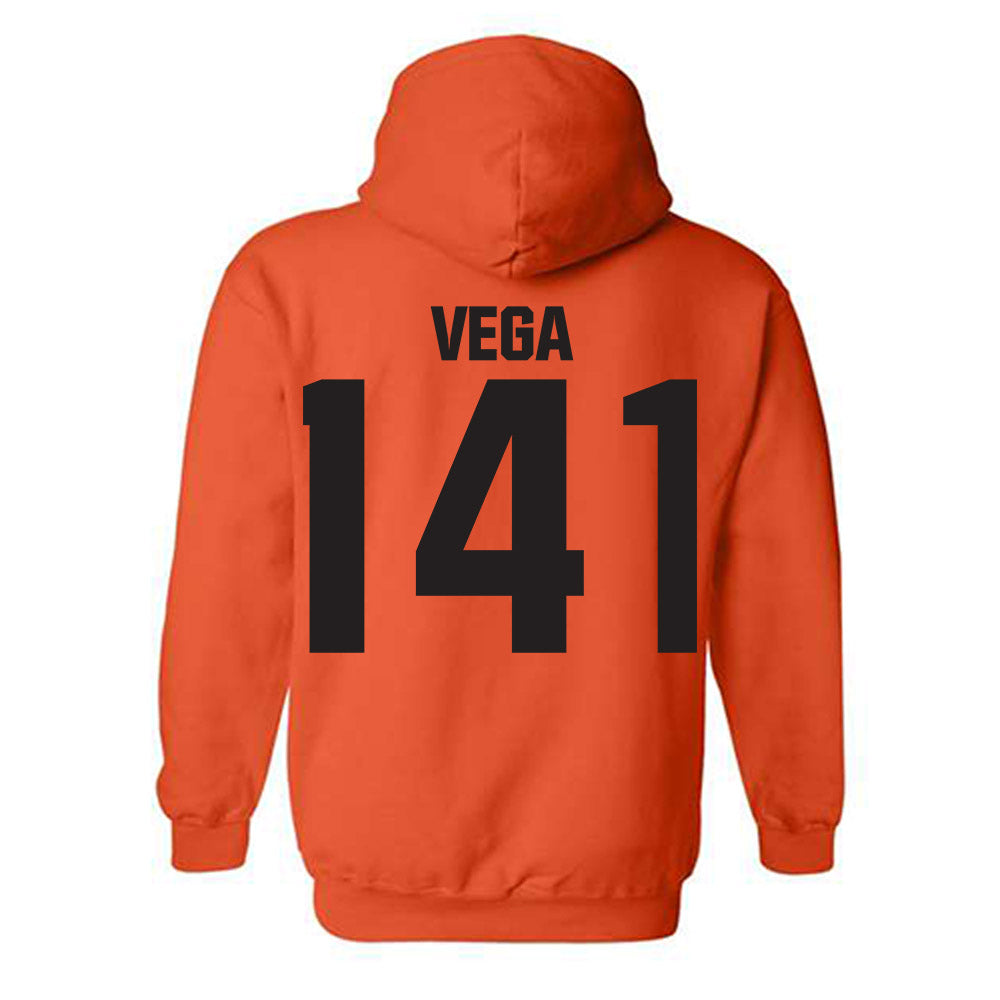 Oklahoma State - NCAA Wrestling : Sergio Vega - Classic Shersey Hooded Sweatshirt-1