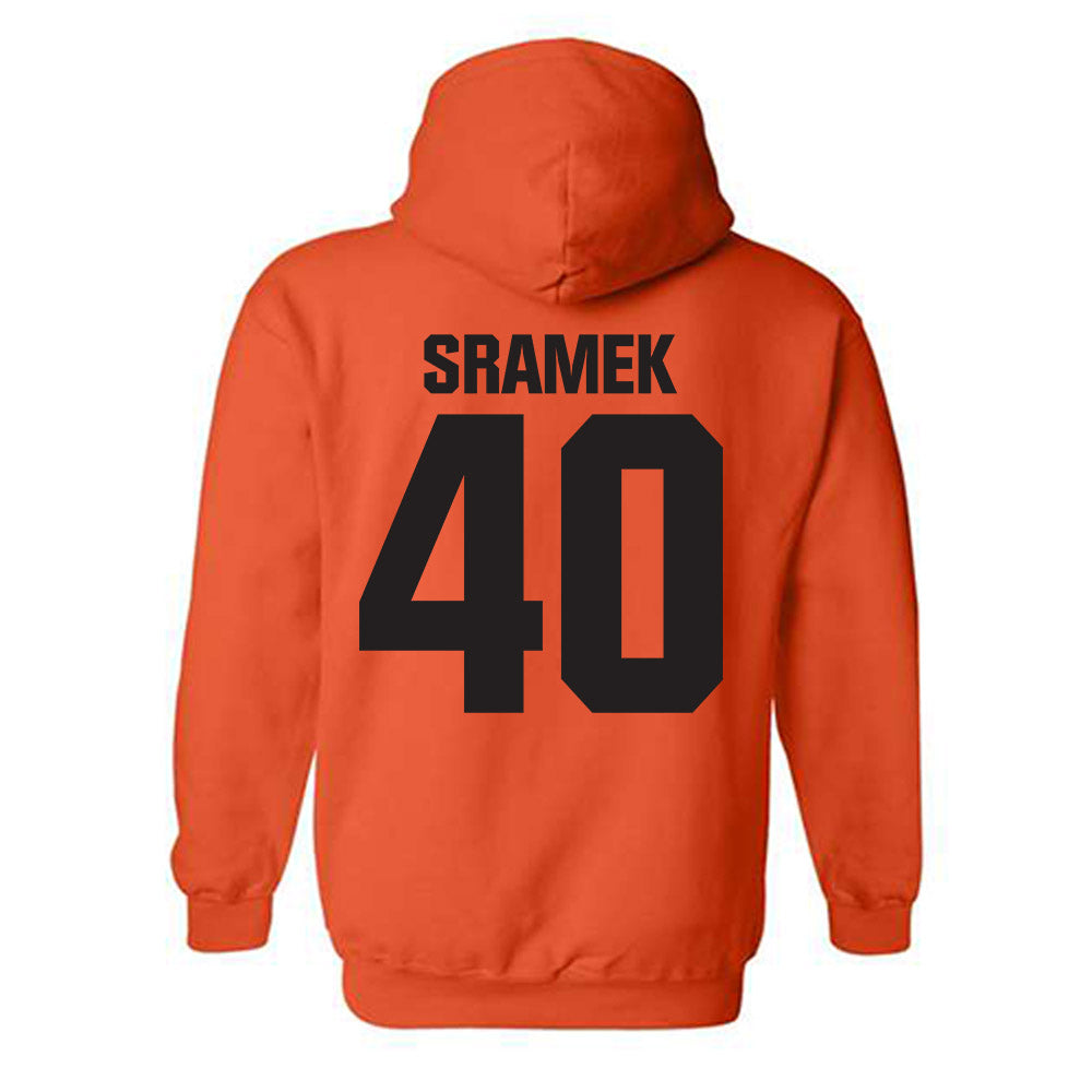 Oklahoma State - NCAA Baseball : Caden Sramek - Classic Shersey Hooded Sweatshirt-1