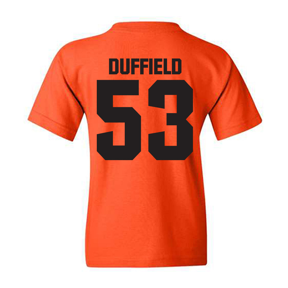 Oklahoma State - NCAA Football : Jaxson Duffield - Classic Shersey Youth T-Shirt-1