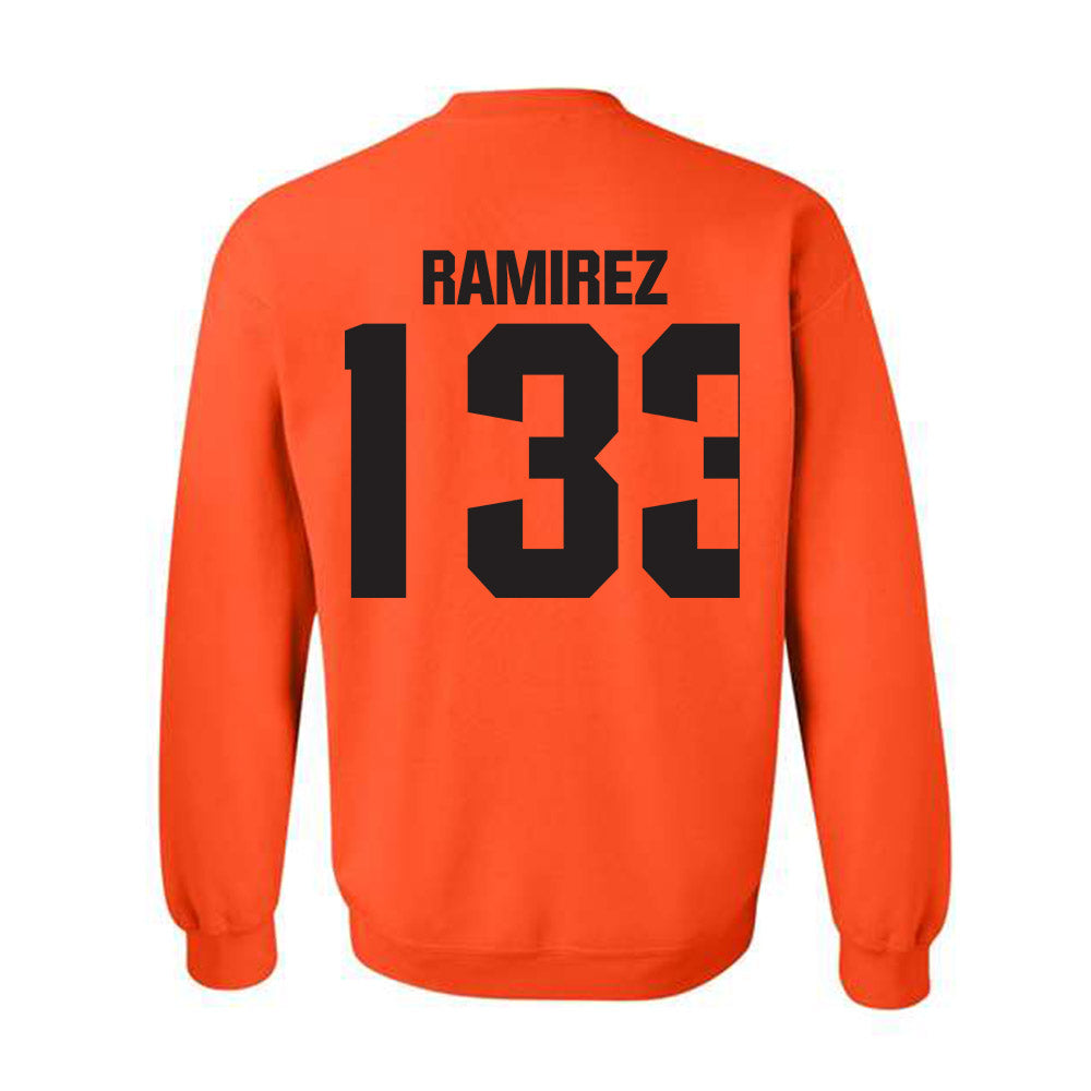Oklahoma State - NCAA Wrestling : Ronnie Ramirez - Classic Shersey Crewneck Sweatshirt-1