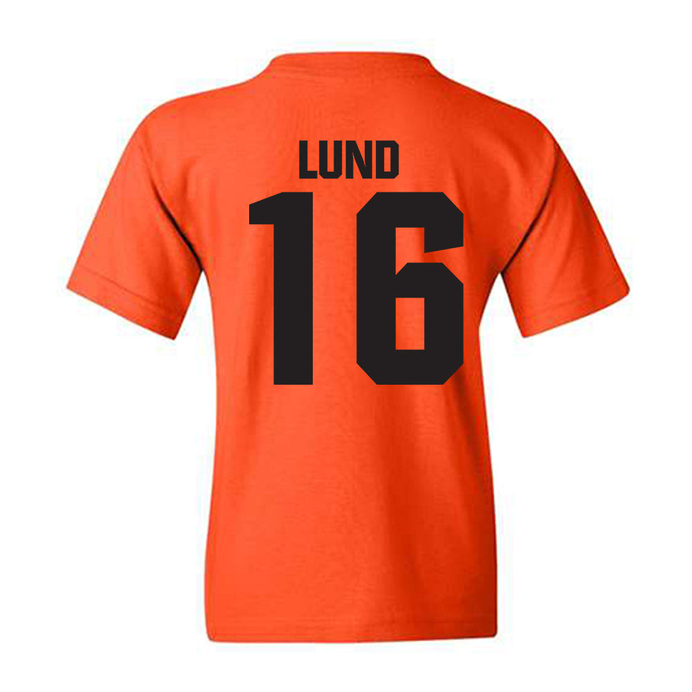 Oklahoma State - NCAA Baseball : Ethan Lund - Classic Shersey Youth T-Shirt-1