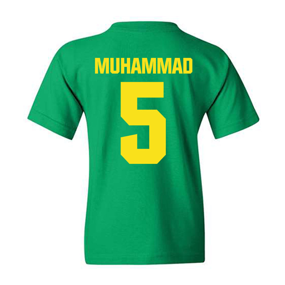 Oregon - NCAA Women's Basketball : Amina Muhammad - Youth T-Shirt-1