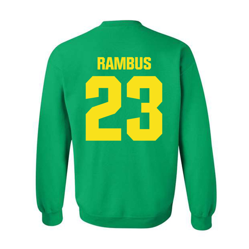 Oregon - NCAA Women's Basketball : Sarah Rambus - Crewneck Sweatshirt-1