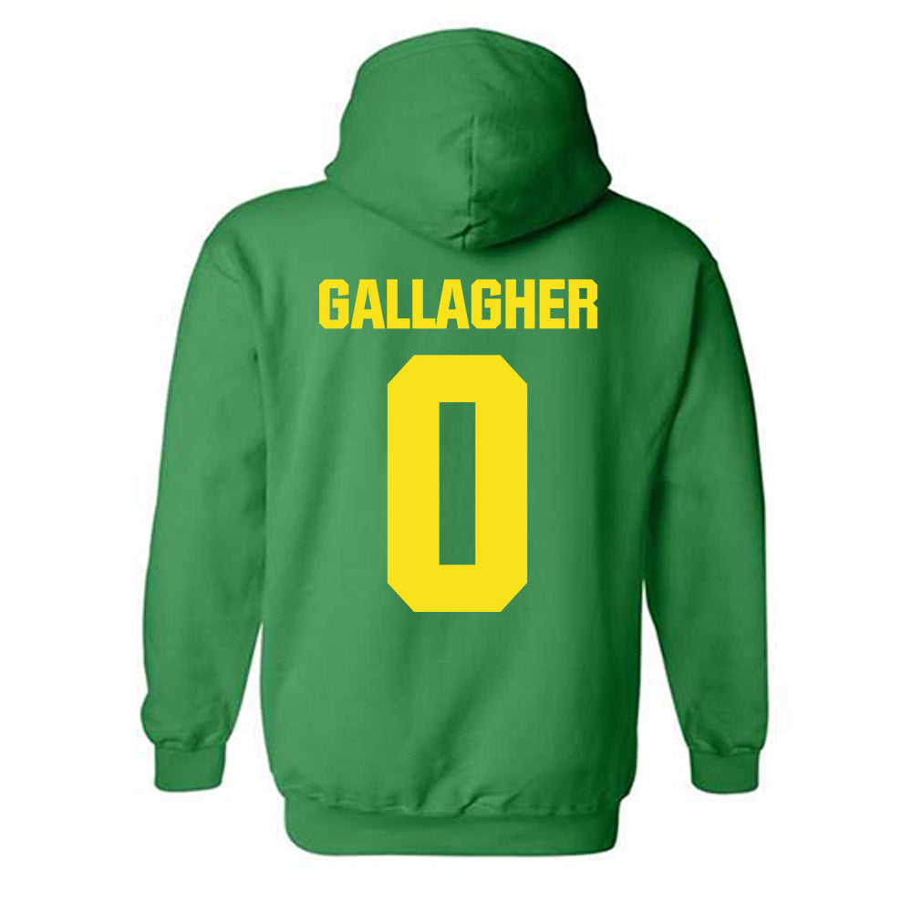 Oregon - NCAA Women's Lacrosse : Ashlyn Gallagher - Hooded Sweatshirt-1