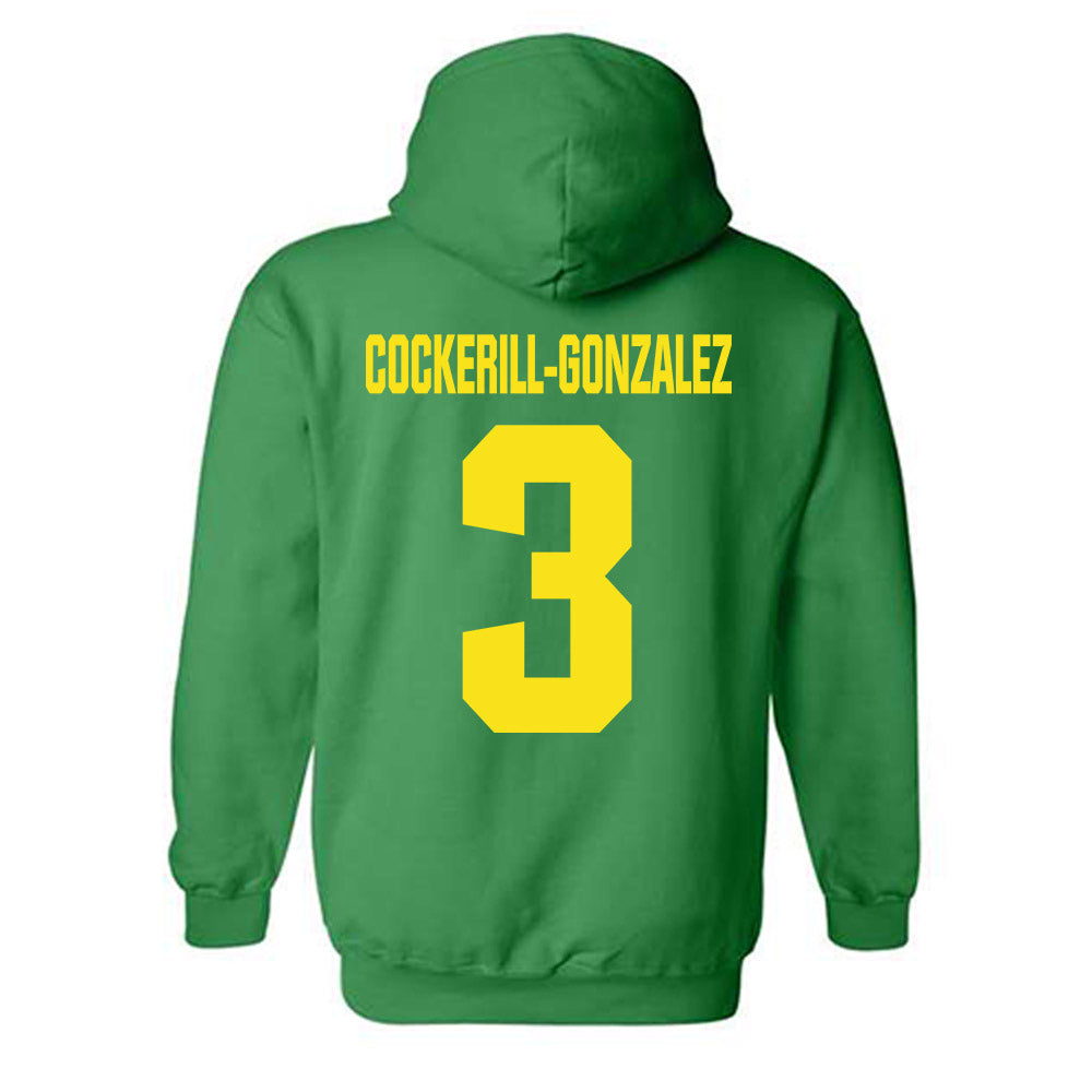 Oregon - NCAA Women's Soccer : Alexis Cockerill-Gonzalez - Hooded Sweatshirt-1