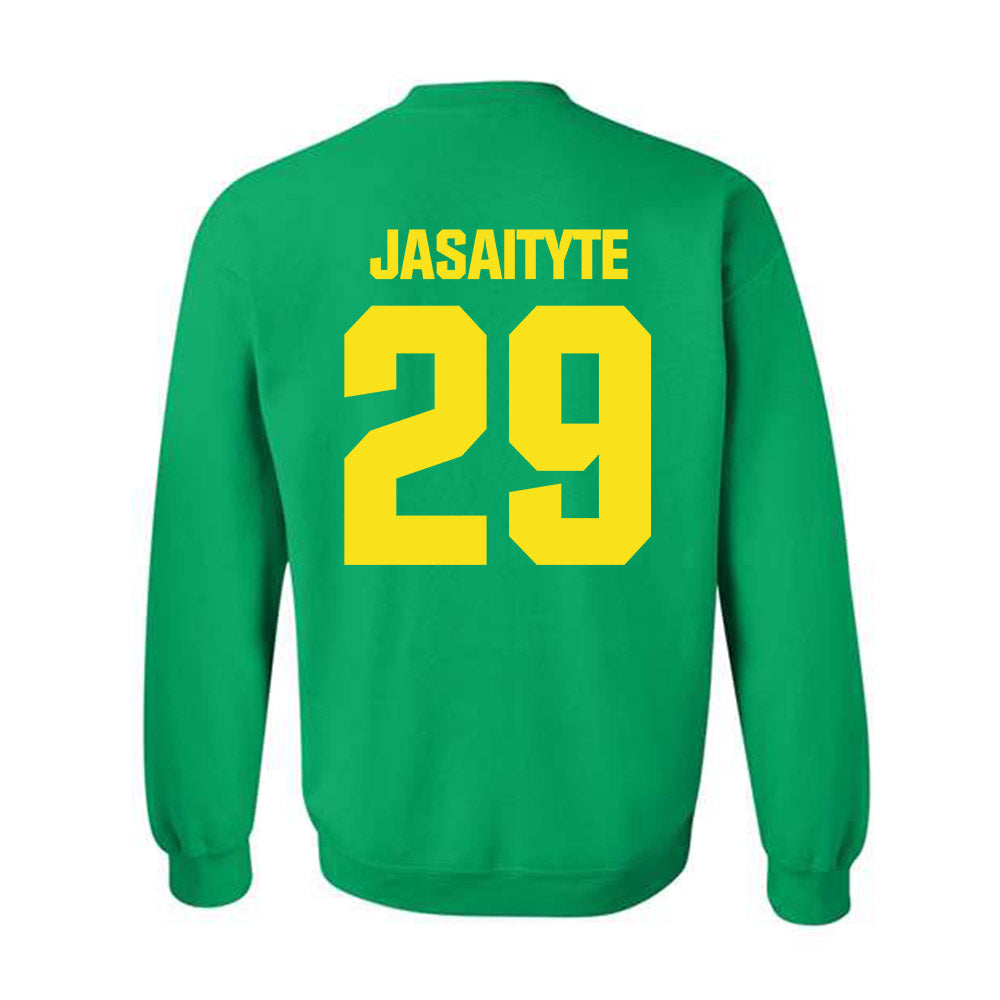 Oregon - NCAA Women's Soccer : Karolina Jasaityte - Crewneck Sweatshirt