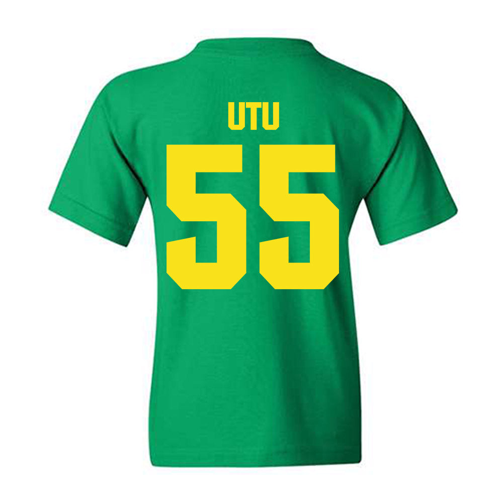 Oregon - NCAA Football : Douglas Utu - Youth T-Shirt-1