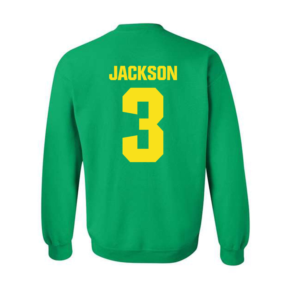 Oregon - NCAA Women's Lacrosse : Gabby Jackson - Crewneck Sweatshirt-1