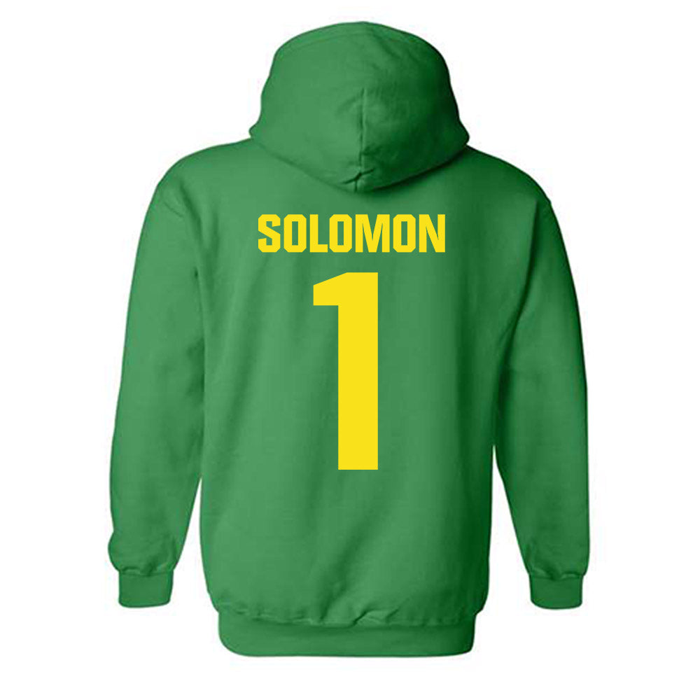 Oregon - NCAA Women's Soccer : Anna Solomon - Hooded Sweatshirt-1