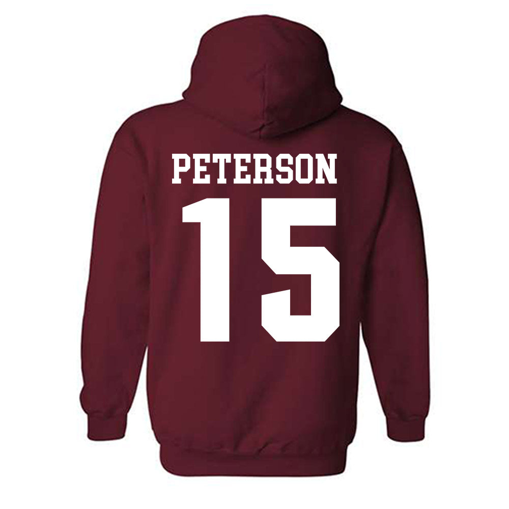Stanford - NCAA Women's Basketball : Harper Peterson - Classic Shersey Hooded Sweatshirt-1