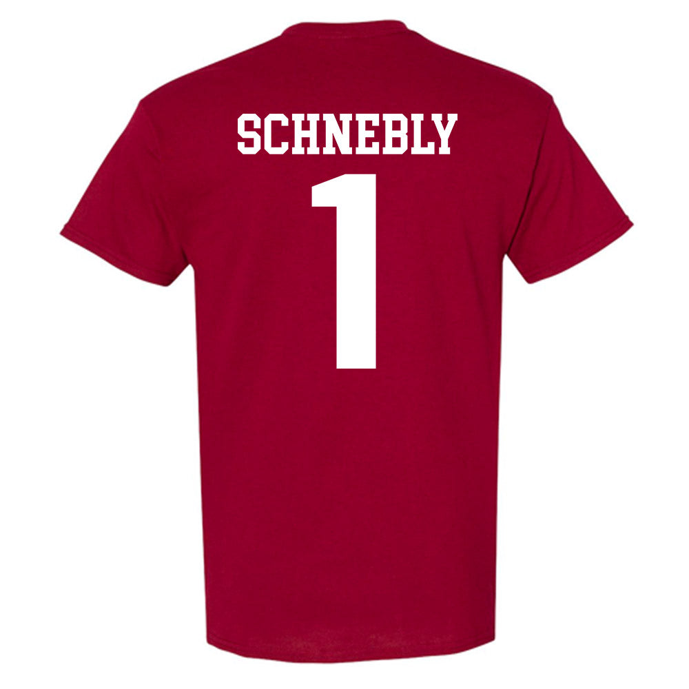 Stanford - NCAA Men's Soccer : Rowan Schnebly - Classic Shersey T-Shirt-1