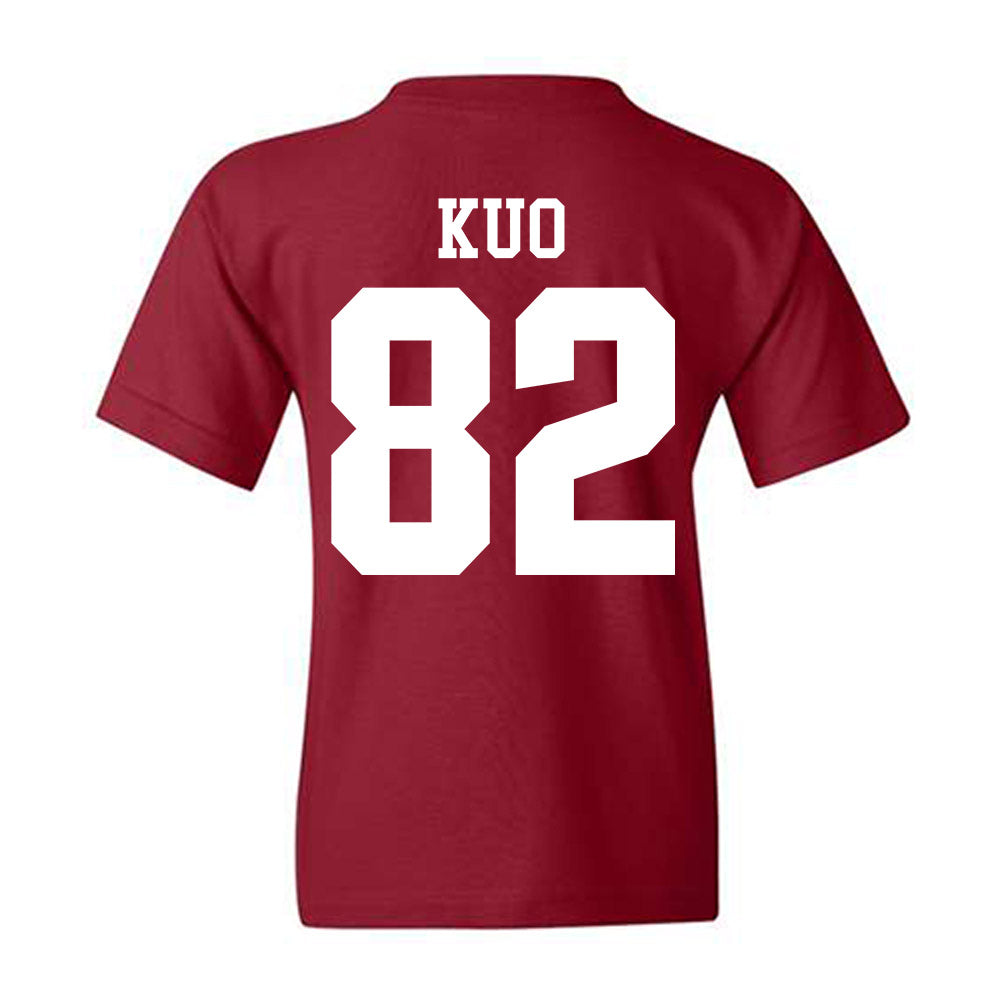 Stanford - NCAA Football : Tyler Kuo - Classic Shersey Youth T-Shirt-1
