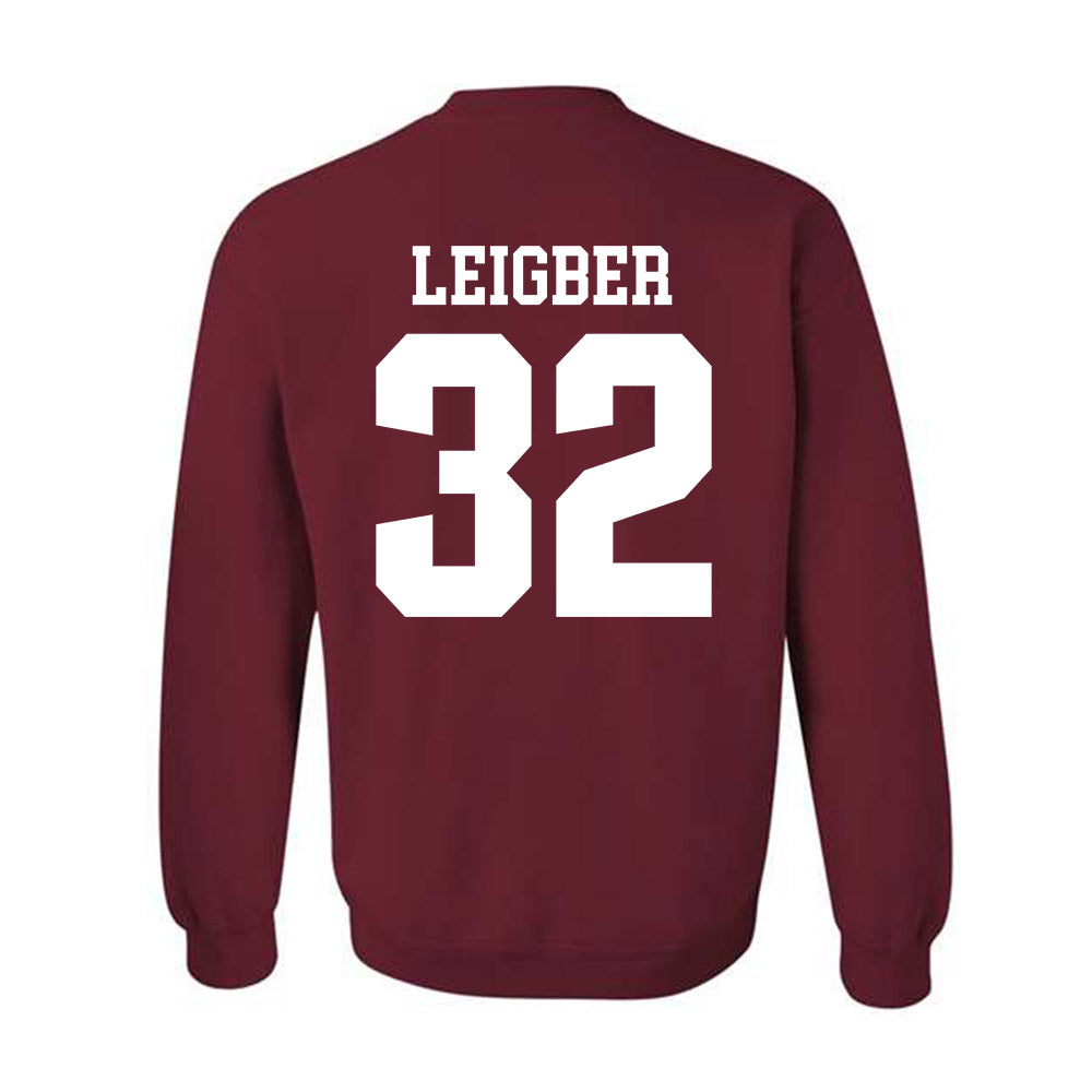Stanford - NCAA Football : Mitch Leigber - Classic Shersey Crewneck Sweatshirt-1