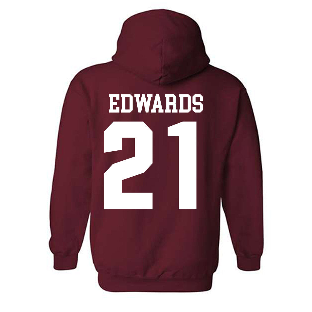 Stanford - NCAA Football : Scotty Edwards - Classic Shersey Hooded Sweatshirt-1