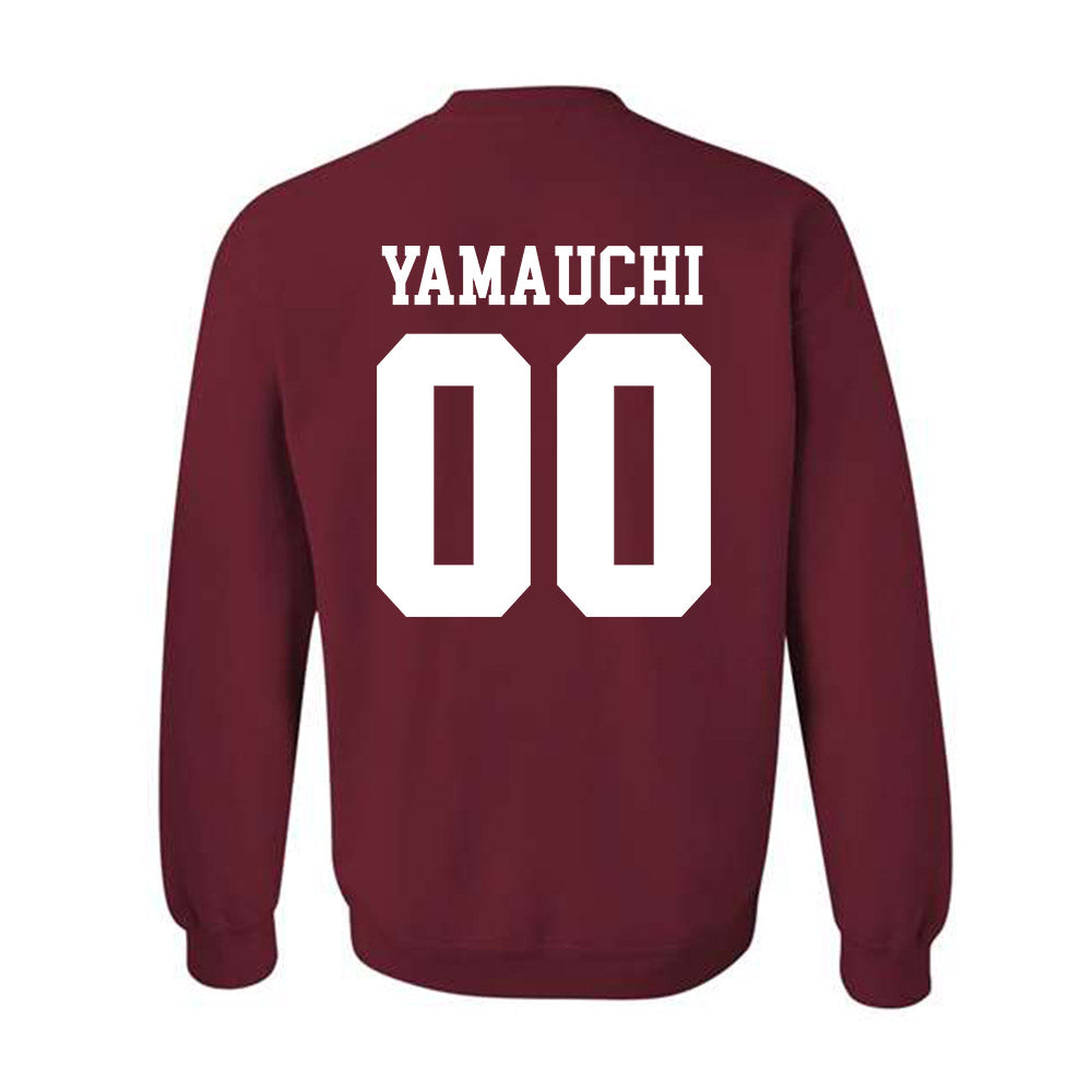 Stanford - NCAA Football : Zak Yamauchi - Classic Shersey Crewneck Sweatshirt-1