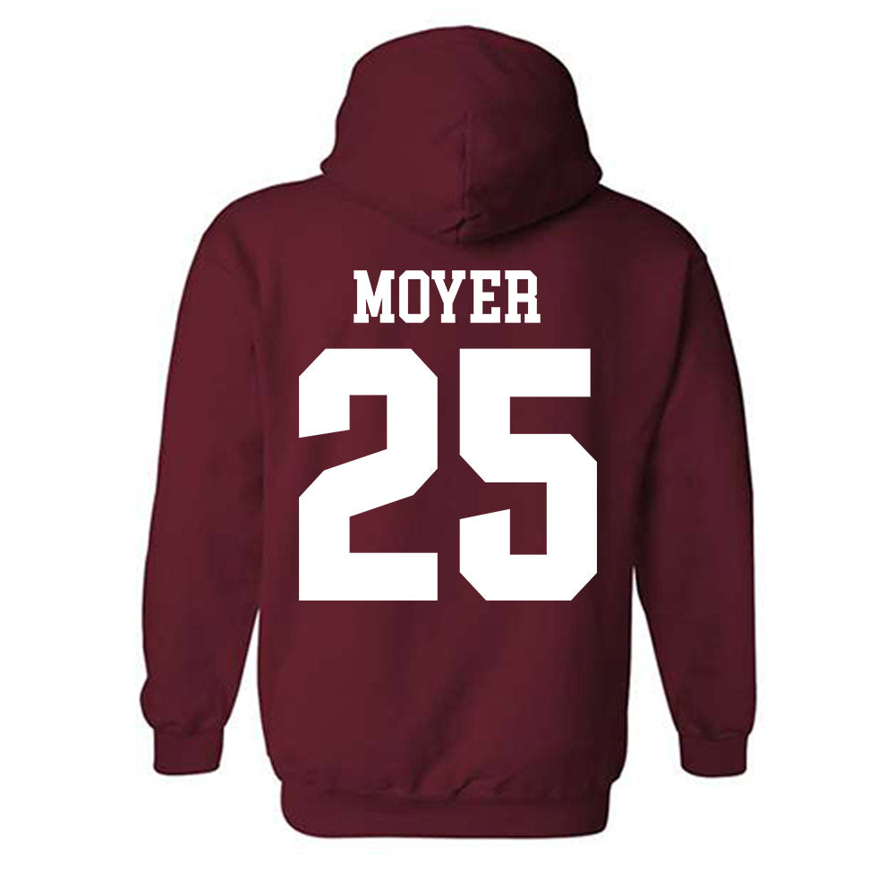 Stanford - NCAA Men's Soccer : Joe Moyer - Classic Shersey Hooded Sweatshirt-1