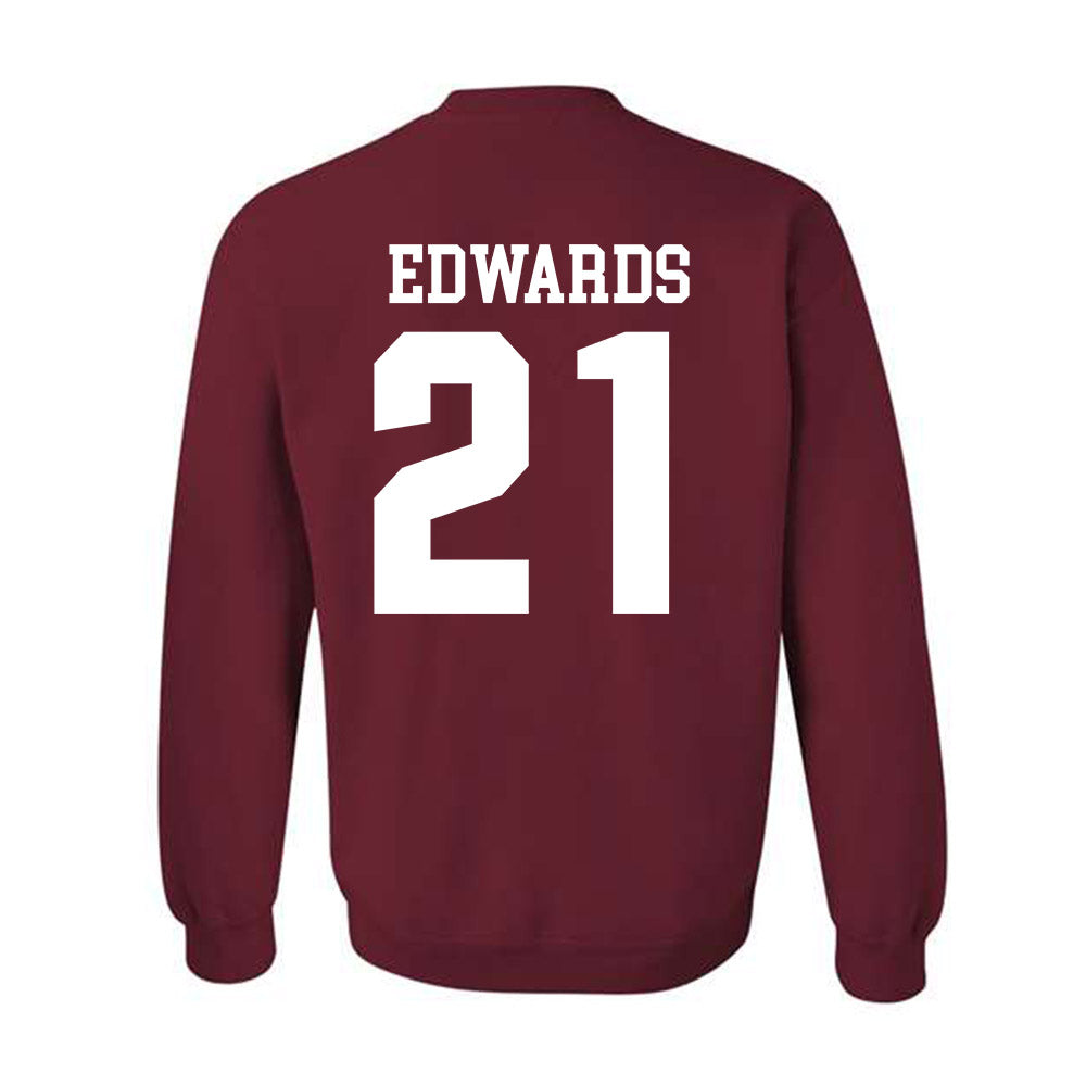 Stanford - NCAA Football : Scotty Edwards - Classic Shersey Crewneck Sweatshirt-1