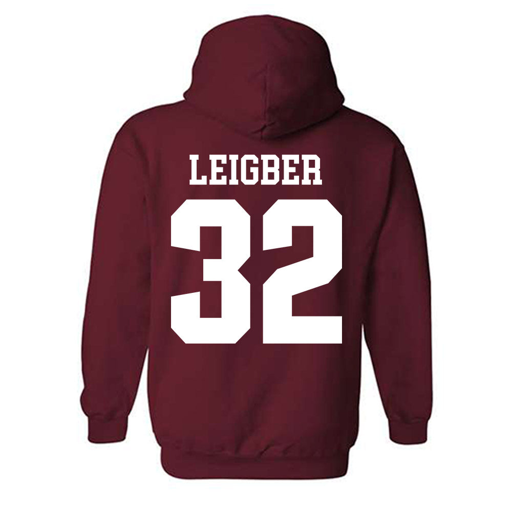 Stanford - NCAA Football : Mitch Leigber - Classic Shersey Hooded Sweatshirt-1